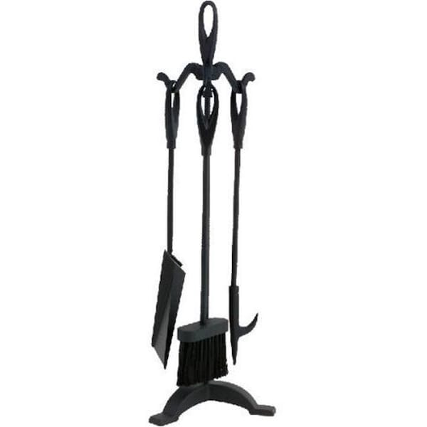 Dagan Dagan 1103 Stove Fireplace Tool Set; Black - 4 Piece 1103 - main